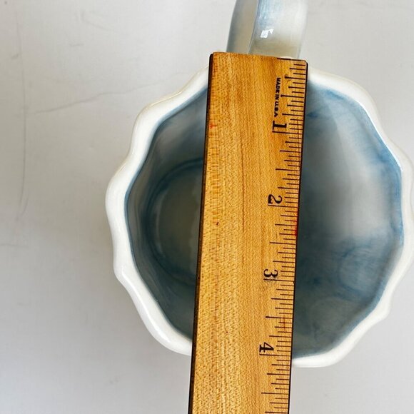 Ma Maison by TableTops Unlimited Coffee Mug Hand Painted Dario Farrucci 5.5" - Picture 9 of 9